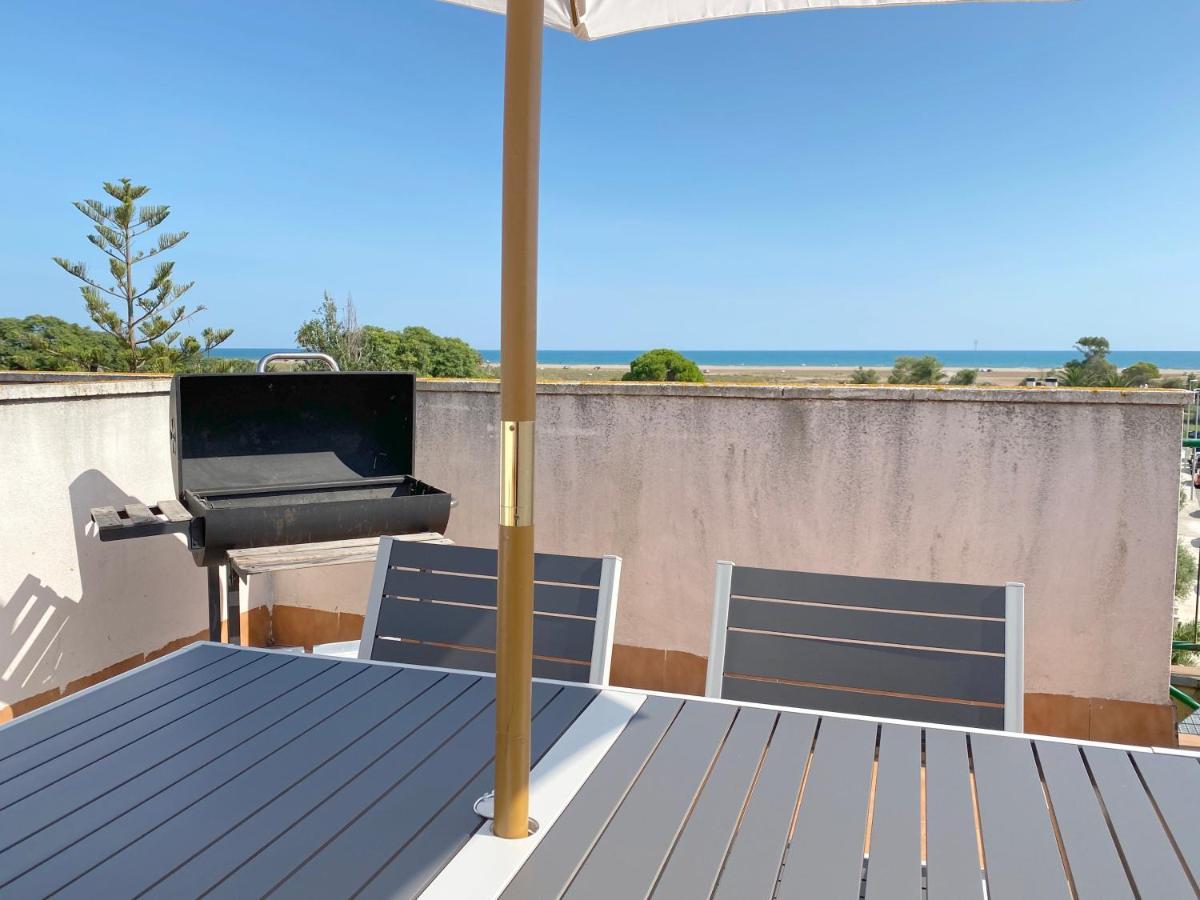 Vistas Al Mar Playa Eucaliptus, Con Solarium Privado Lägenhet L'Eucaliptus Exteriör bild