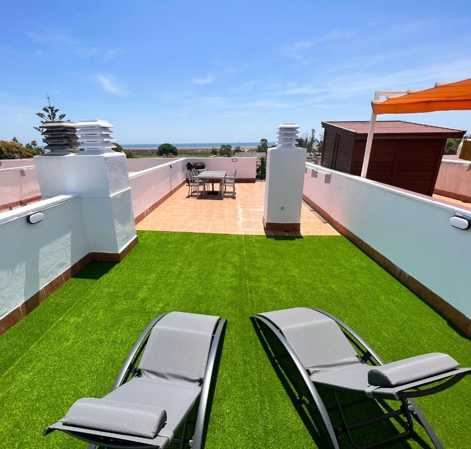 Vistas Al Mar Playa Eucaliptus, Con Solarium Privado Lägenhet L'Eucaliptus Exteriör bild