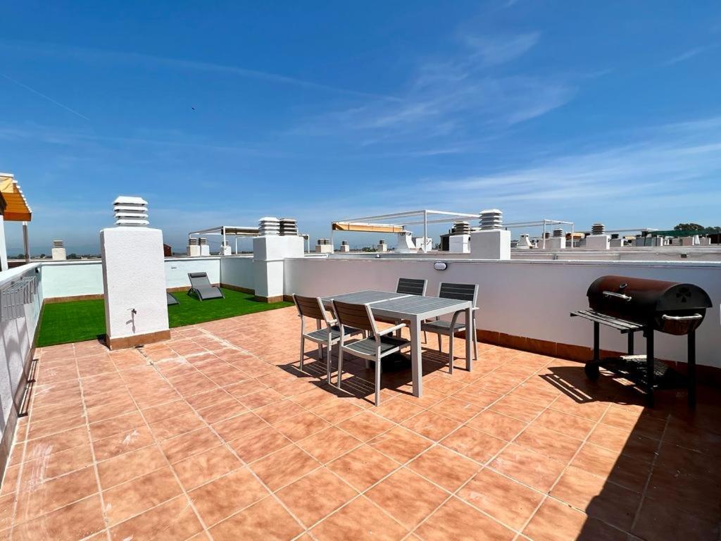Vistas Al Mar Playa Eucaliptus, Con Solarium Privado Lägenhet L'Eucaliptus Exteriör bild