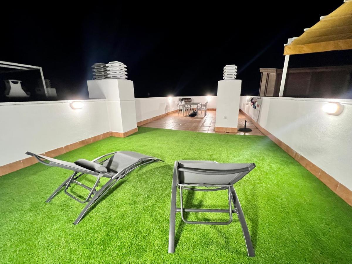 Vistas Al Mar Playa Eucaliptus, Con Solarium Privado Lägenhet L'Eucaliptus Exteriör bild